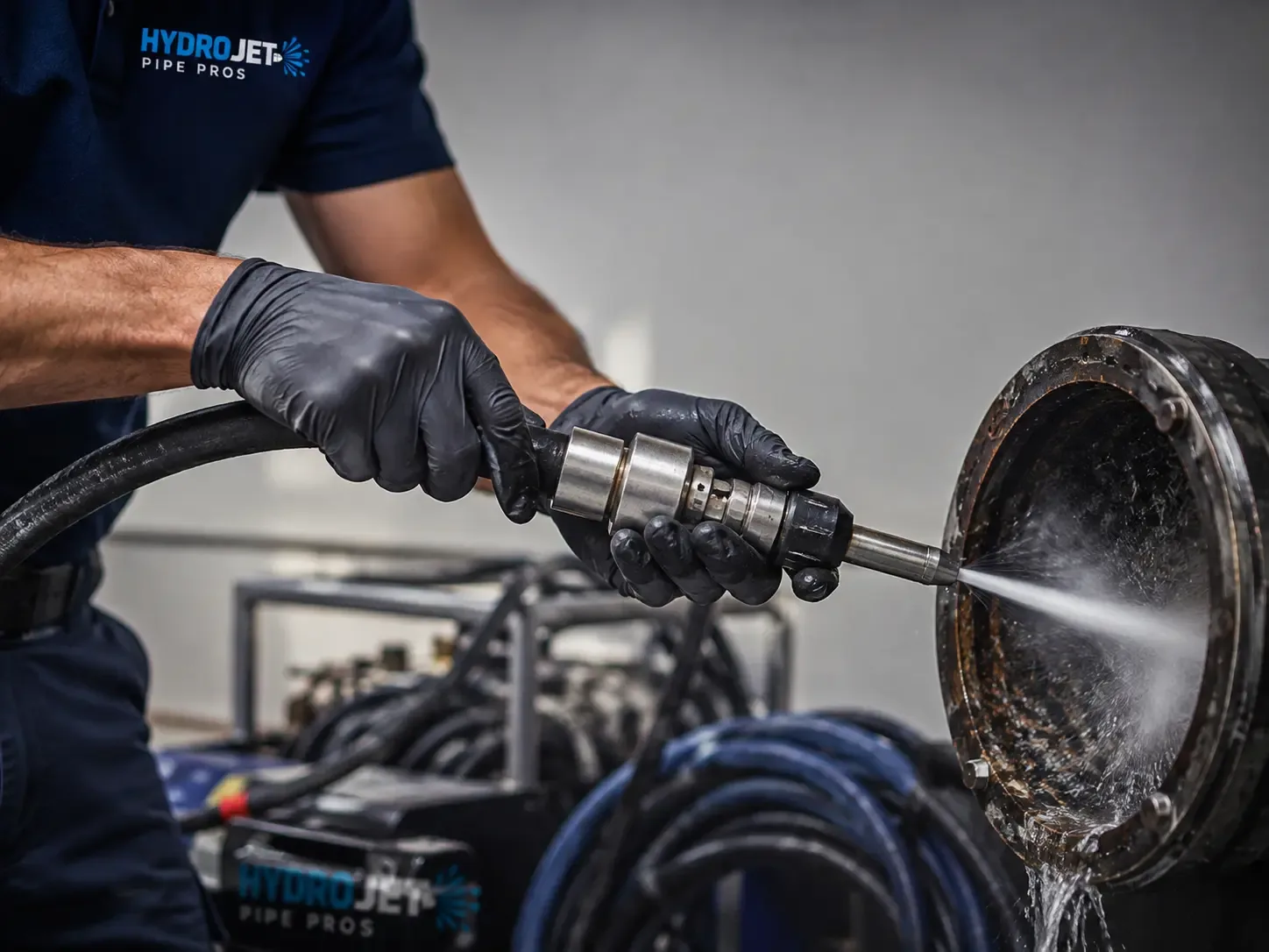 Hydro Jet Pipe Descaling in Pearl River, LA